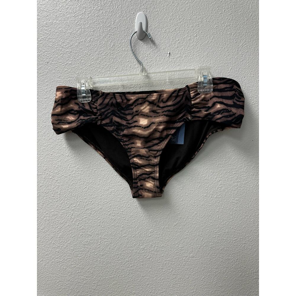 Rachel Roy Women's Swim Suit Bottom Leopard Print Size L